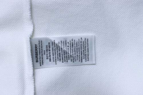 Burberry 26SS Appliqué Checkered Horse Short-Sleeve Polo Shirt