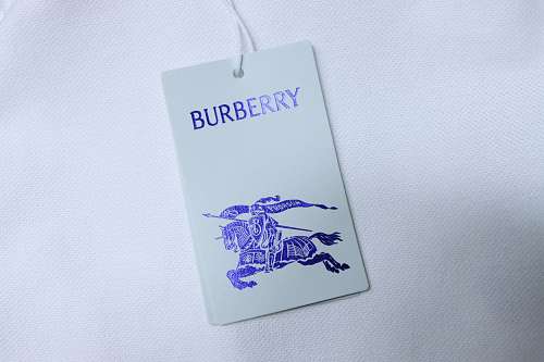 Burberry 26SS Appliqué Checkered Horse Short-Sleeve Polo Shirt