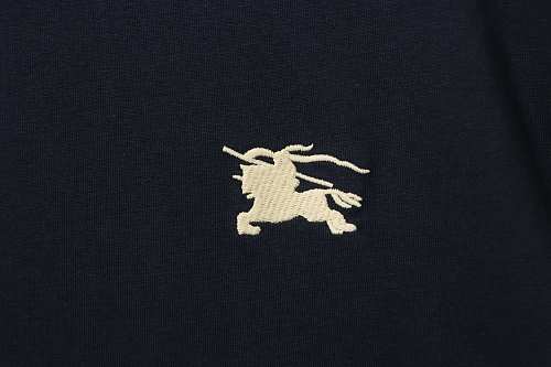 Burberry Back Circle Knight Horse Short-Sleeve T-Shirt