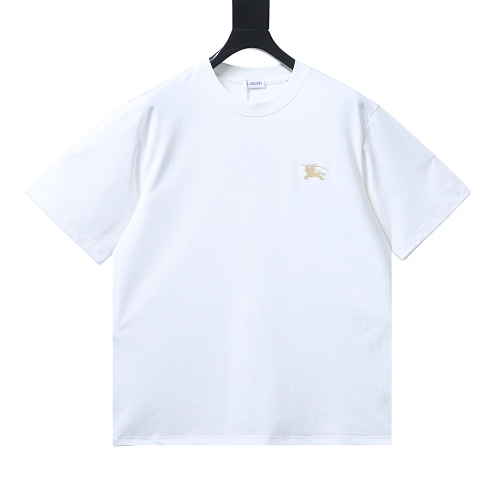Burberry Back Circle Knight Horse Short-Sleeve T-Shirt