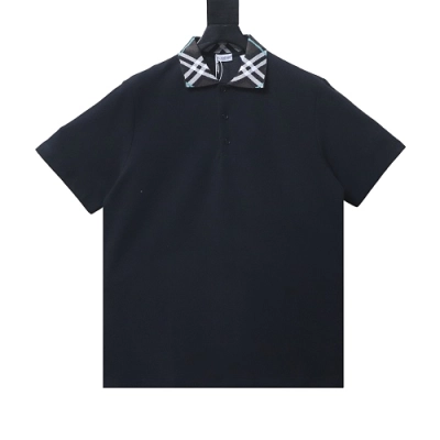 Burberry Checkered Polo Shirt 01