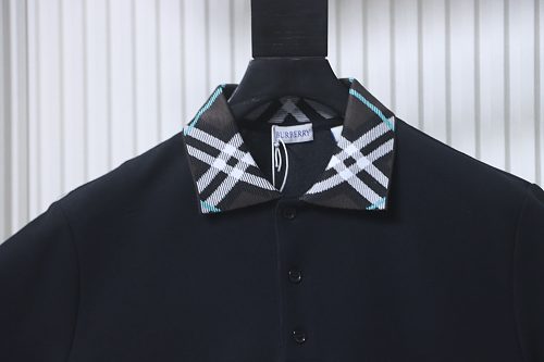 Burberry Checkered Polo Shirt