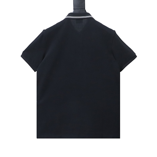 Burberry Classic Collared Equestrian Embroidered Short-Sleeve Polo Shirt