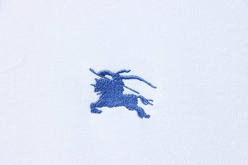 Burberry Classic Equestrian Embroidered Short-Sleeve Polo Shirt