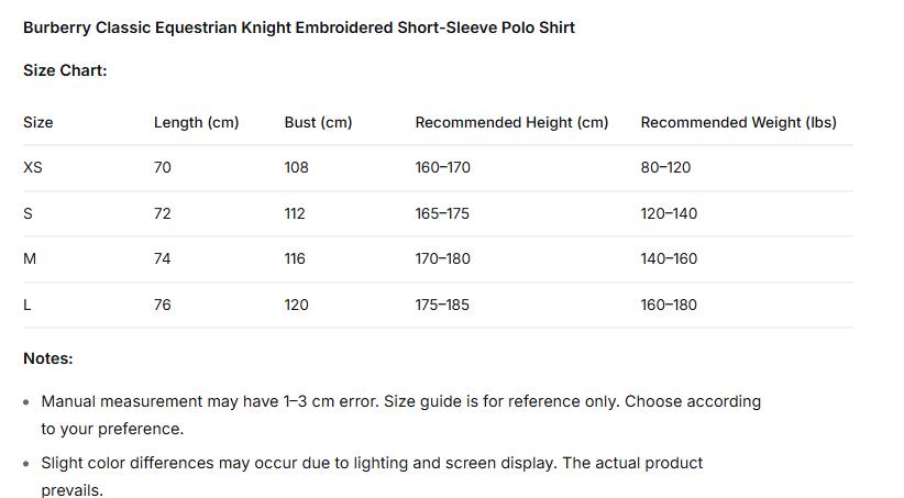 Burberry Classic Equestrian Embroidered Short-Sleeve Polo Shirt
