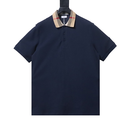 Burberry Classic plaid short-sleeved polo shirt