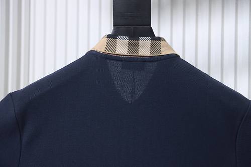 Burberry Classic plaid short-sleeved polo shirt
