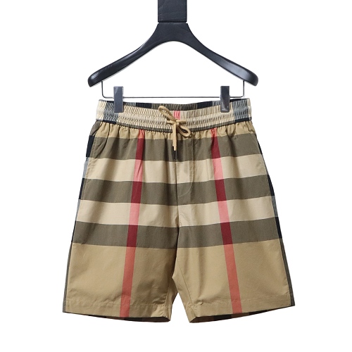 Burberry Classic Striped Plaid Shorts