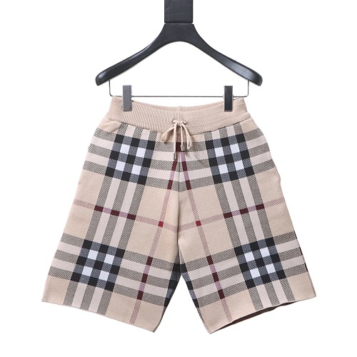 Burberry Large Check Knit Shorts