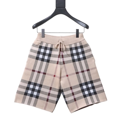 Burberry Large Check Knit Shorts 01