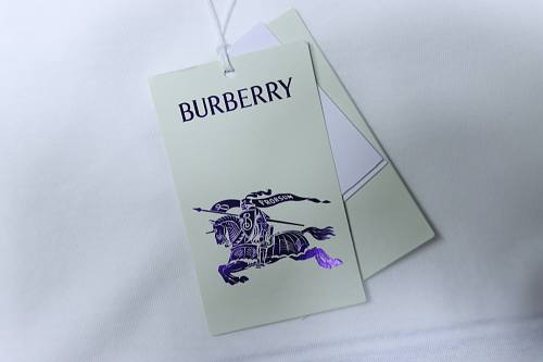 Burberry Striped Print with Classic Horse Embroidery Short-Sleeve T-Shirt