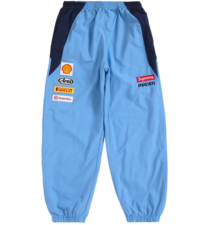 Supreme Ducati Track Pant Light Blue