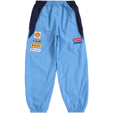 Supreme Ducati Track Pant Light Blue 01