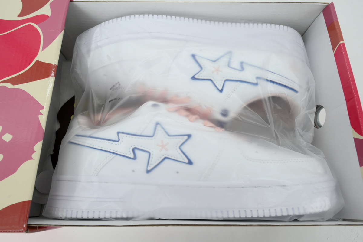 A BATHING APE White Powder Twin Star BPYSNSN 0061C