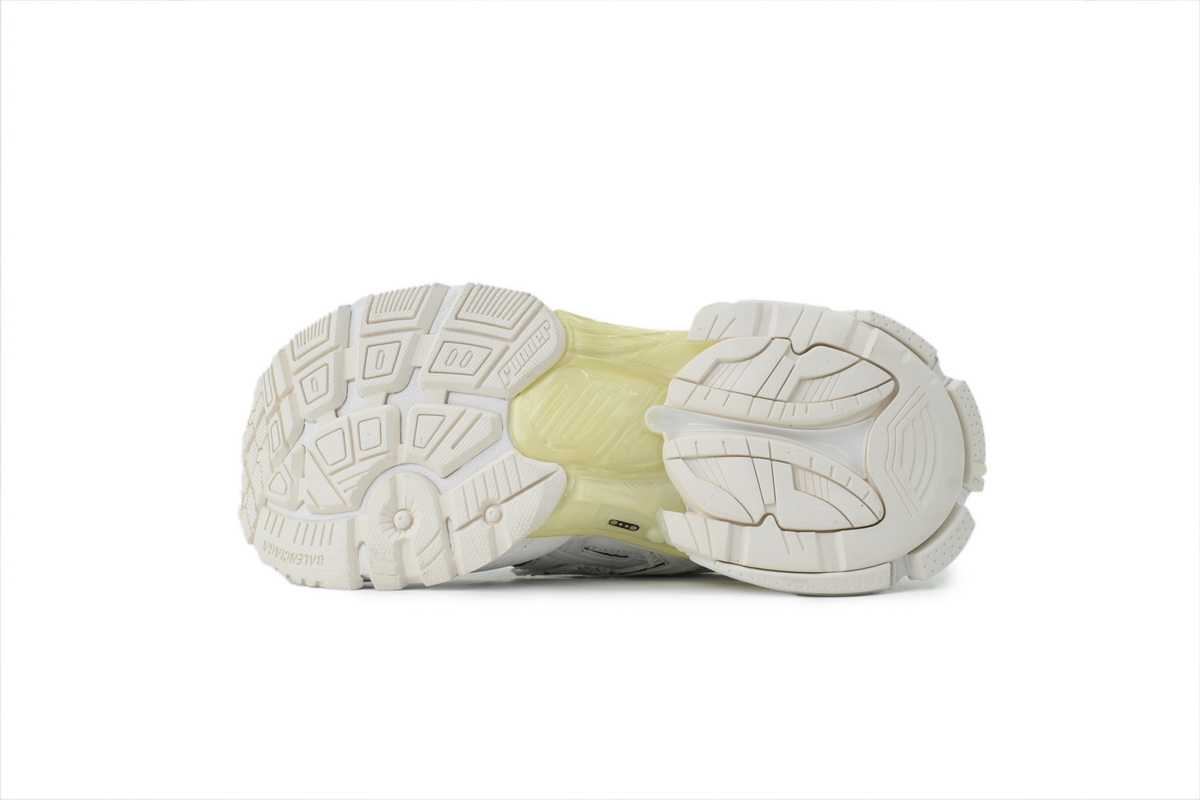 【TOP PK Batch】Balenciaga Runner All White LED 677402 W3RA1 9000