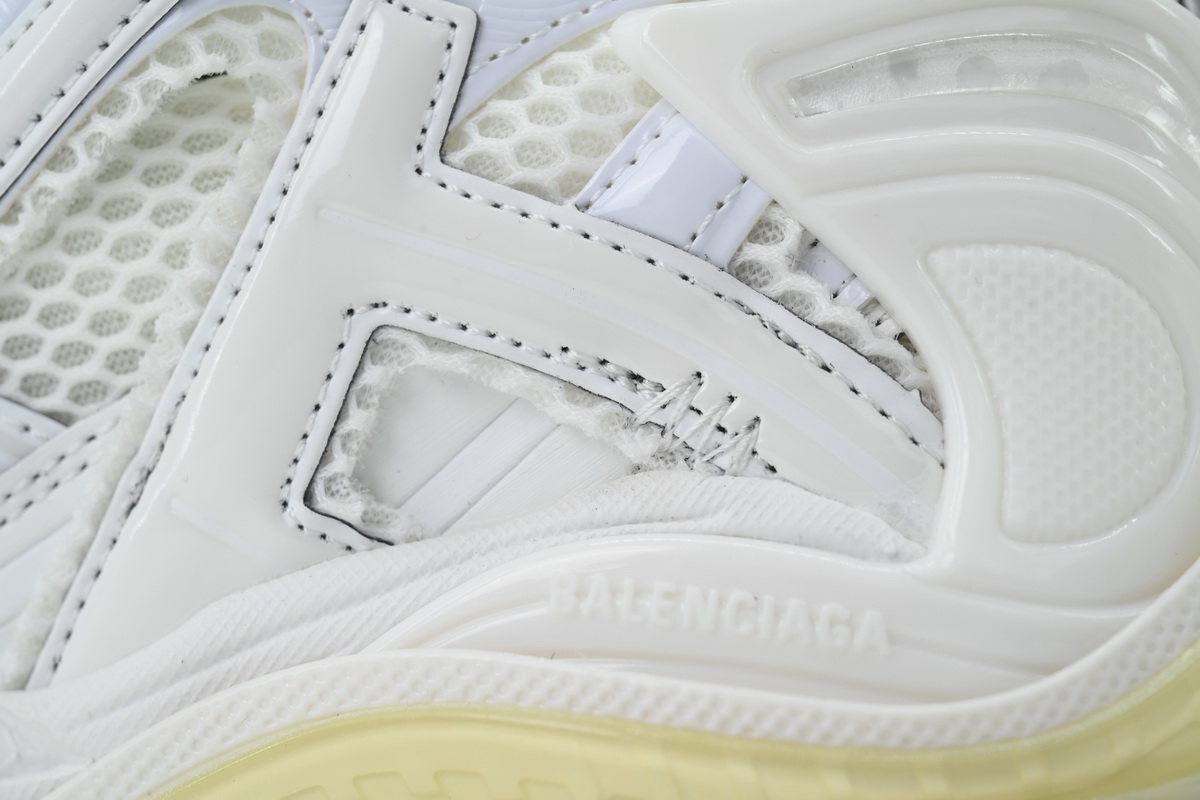 【TOP PK Batch】Balenciaga Runner All White LED 677402 W3RA1 9000