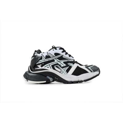 【TOP PK Batch】Balenciaga Runner Black White LED 677403 W3RB2 9010 02