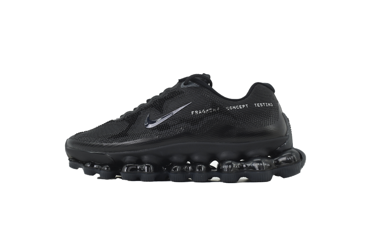 Fragment Design x Nike Air Liquid Max 'Black Anthracite' IQ8601-001