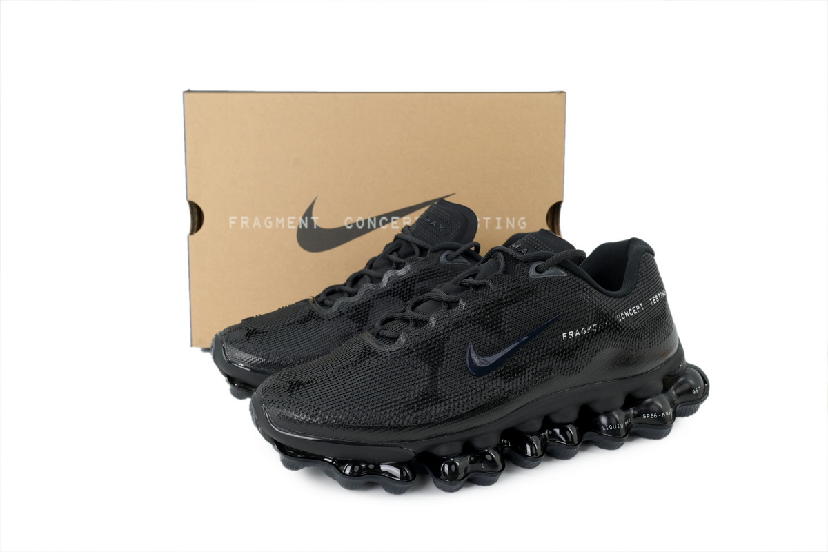 Fragment Design x Nike Air Liquid Max 'Black Anthracite' IQ8601-001