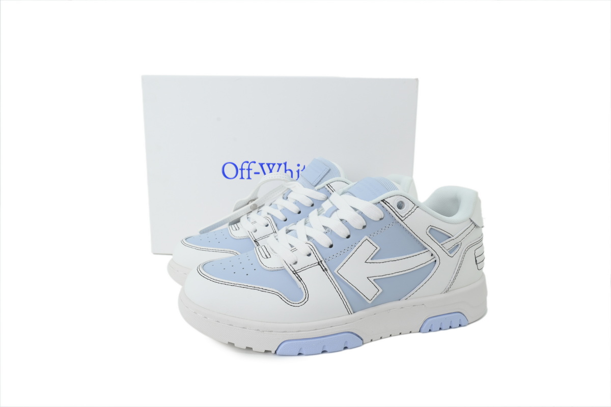 PK God Batch OFF-WHITE Out Of Office White Blue OMIA189S 24LEA 01M