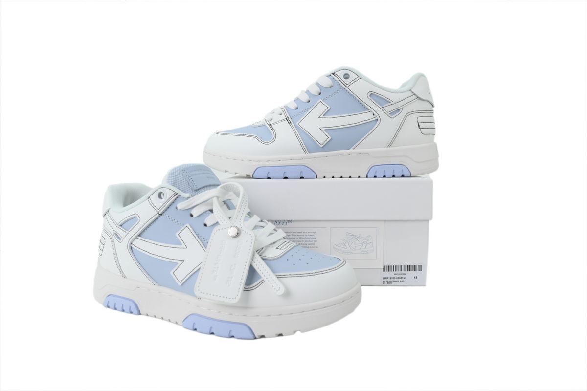 PK God Batch OFF-WHITE Out Of Office White Blue OMIA189S 24LEA 01M