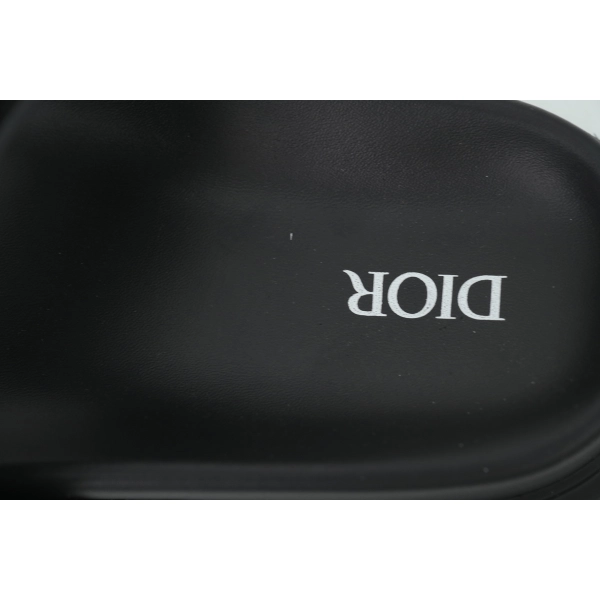 Dior Aqua Sandal Velvet Blackk Dior Oblique Jacquard