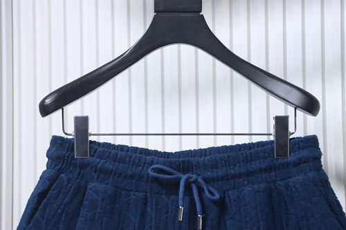 Dior Classic Monogram Patterned Terry Cloth Shorts