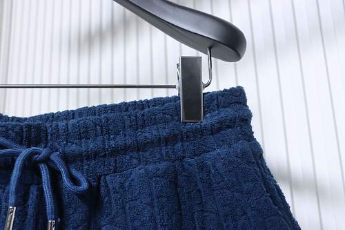 Dior Classic Monogram Patterned Terry Cloth Shorts