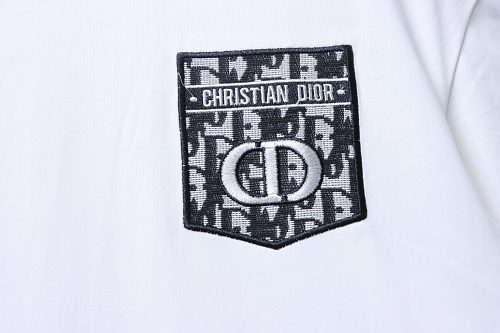 Dior Classic Pocket Embroidered T-Shirt