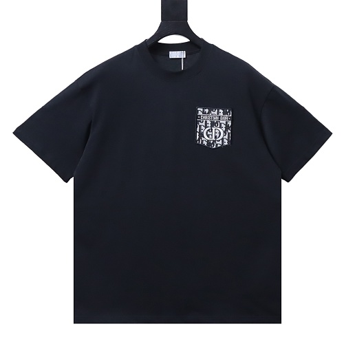 Dior Classic Pocket Embroidered T-Shirt