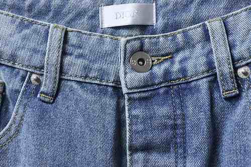 Dior Distressed Patchwork Jeans