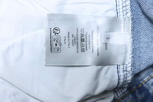 Dior Distressed Patchwork Jeans