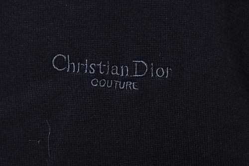 Dior Embroidered Knit Short-Sleeved Polo Shirt