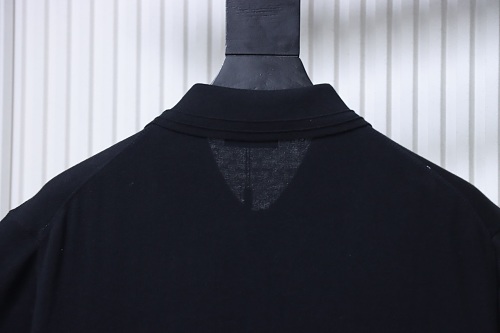 Dior Embroidered Knit Short-Sleeved Polo Shirt