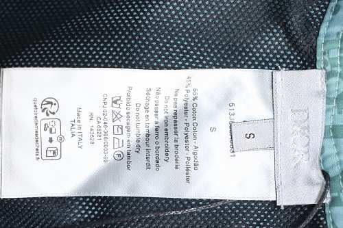 Dior Green Webbing Drawstring Shorts Green