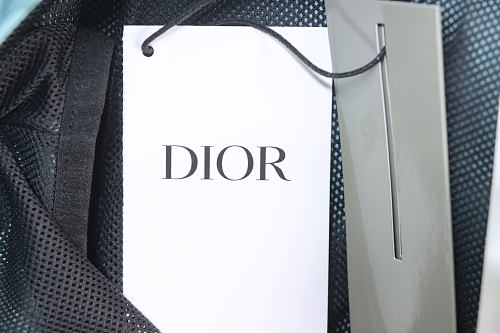 Dior Green Webbing Drawstring Shorts Green