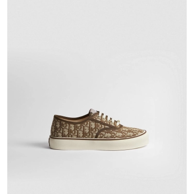 Dior Saltwind Sneaker Brown Dior Oblique Jacquard  01