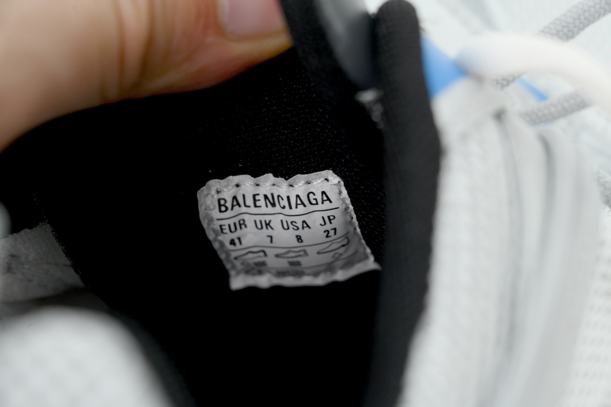 Balenciaga Radar Sneaker White Grey Silver 865703 WSTGL 9114