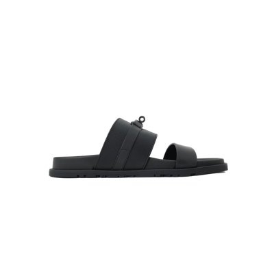 Hermes Jackson Sandal All Black 02