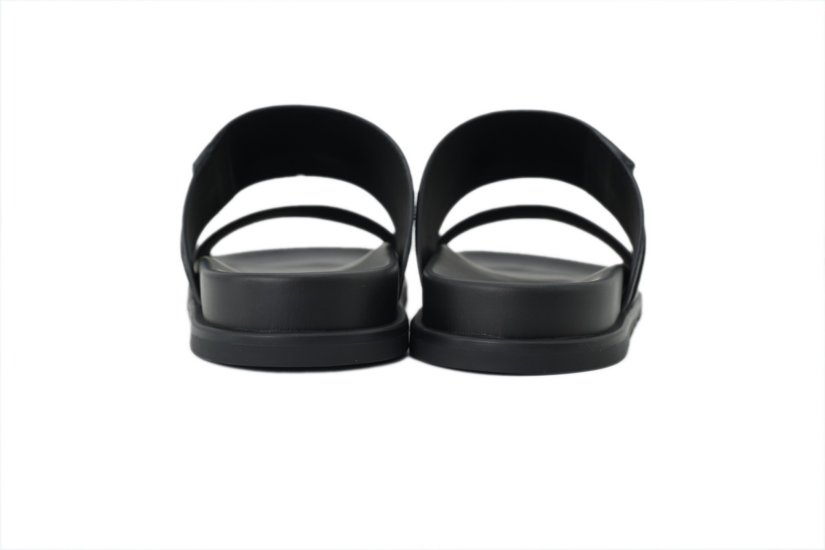 Hermes Jackson Sandal All Black