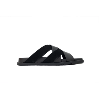 Hermes Kazimir Sandal Black 02