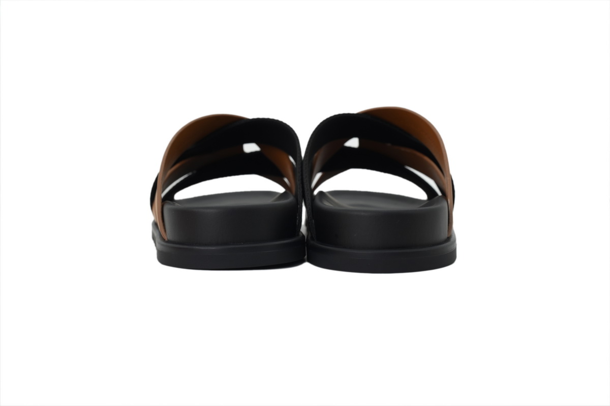 Hermes Kazimir Sandal Khaki