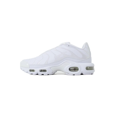 PK God Batch Nike Air Max Plus TN 'Triple White' AJ2029-100 01