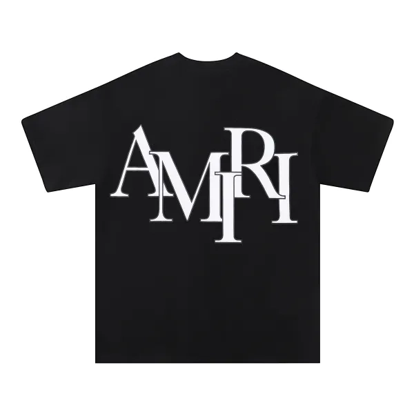 Amiri T-Shirt 677 + Denim Tears The Cotton Wreath Shorts Grey