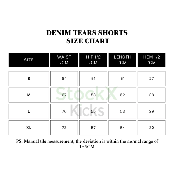 Chrome Hearts Multi Color Cross Cemetery L/S T-shirt + Denim Tears The Cotton Wreath Shorts Red