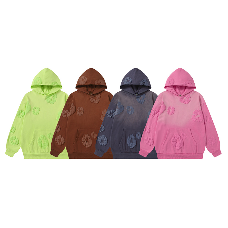 Denim Tears Mono Cotton Wreath Hoodie