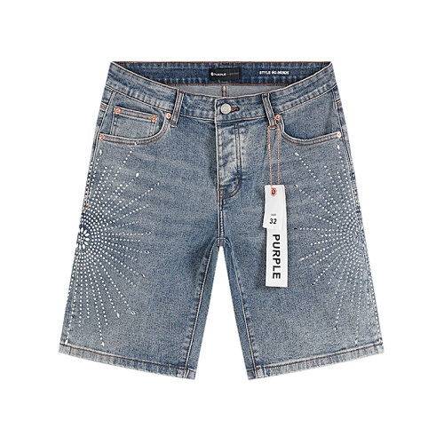 Purple Brand Denim Shorts PU530#