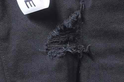 Purple Brand Pocket Distressed Slim Fit Pants
