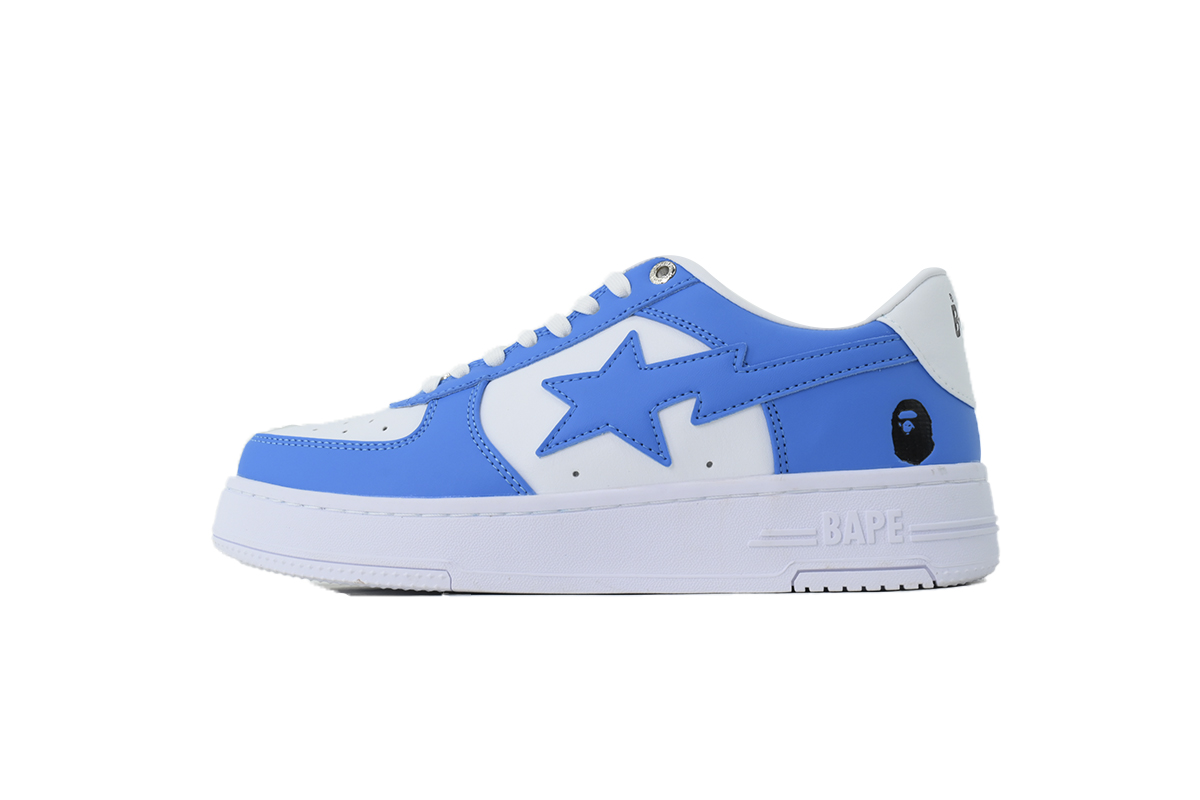 A BATHING APE Blue Black White OZXSHM 1913050