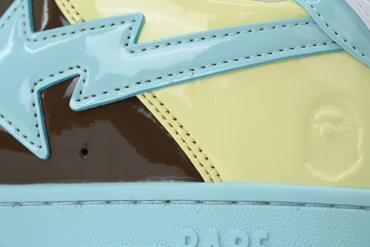 A BATHING APE Yellow Green Brown 1180 191 006